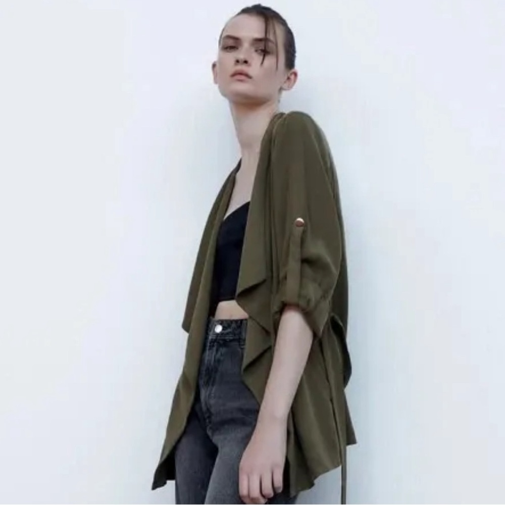 NWOT Zara Safari Jacket